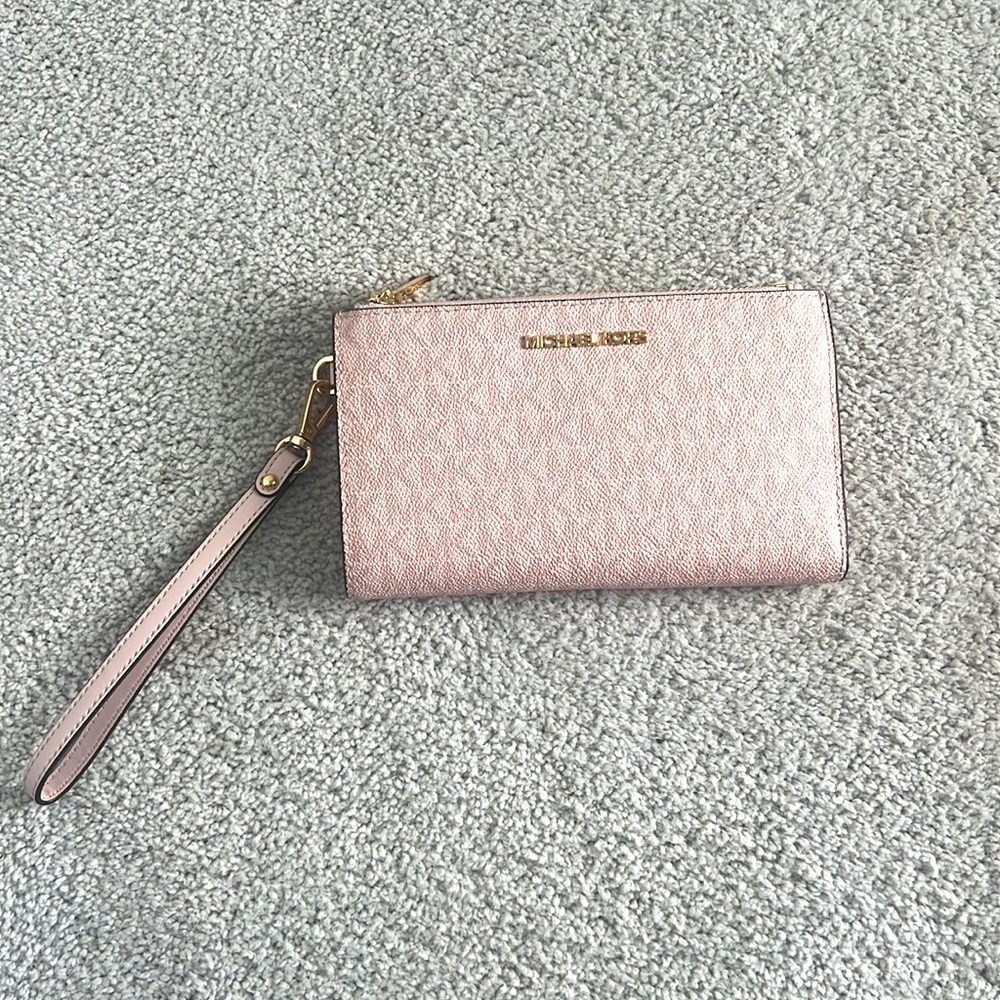 Authentic Michael Kors Pink Wallet. - image 1